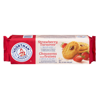 Voortman Strawberry Turnover 300 g, $0.96/100g