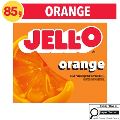Jell-O Orange Jelly Powder Mix 85 g, $2.11/100g