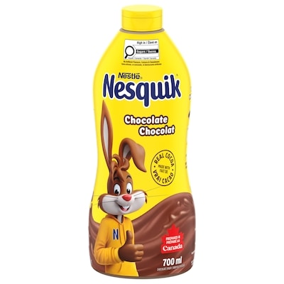 Nestlé Nesquik Chocolate Syrup 700 ml, $1.43/100ml