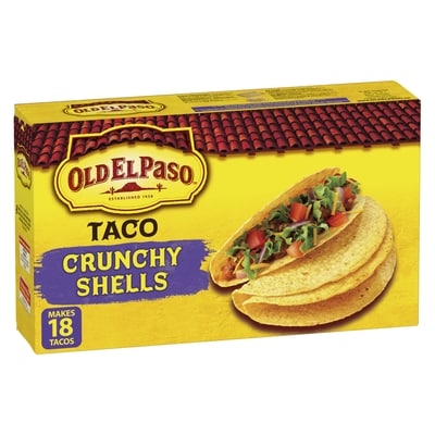 Old El Paso Taco Crunchy Shells 191 g, $2.35/100g
