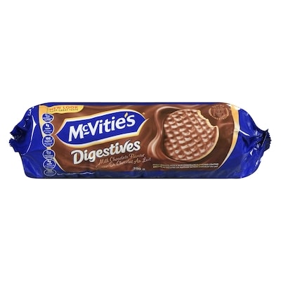 McVitie’s Biscuits au chocolat au lait Digestive 300 g, 1,66 $/100g