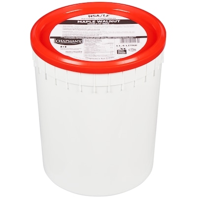 Chapman’s Sans sucre ajouté sans lactose crème glacée Érable et noix 11.4 l, 0,44 $/100ml