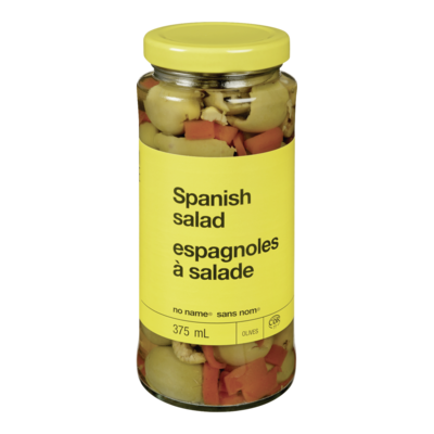 No Name Olives, Salad 375 ml, $0.66/100ml