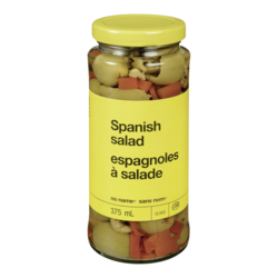 Sans Nom Olives à salade 375 ml, 1,01 $/100ml