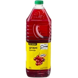 Sans Nom Boisson aux raisins 2 l, 0,14 $/100ml