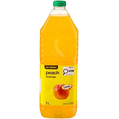 Sans Nom Boisson aux pêches 2 l, 0,11 $/100ml
