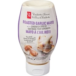 le Choix du Président Tartinade pour sandwich, mayo à l’ail rôti 300 ml, 1,17 $/100ml