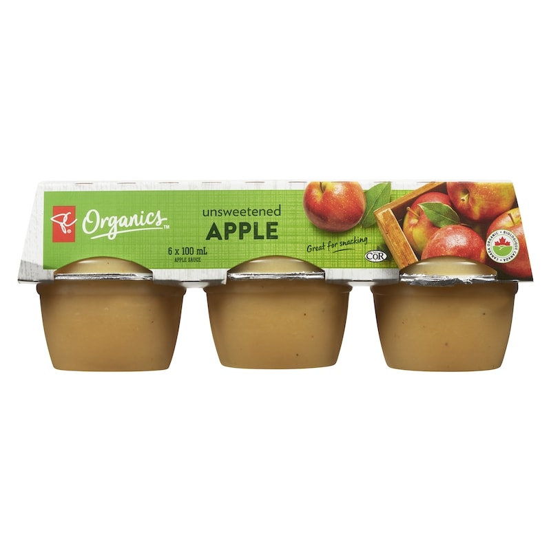 Organic Apple Sauce Unsweetened Apple