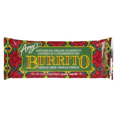 Amys Burrito, Cheddar Cheese 170 g, $3.23/100g