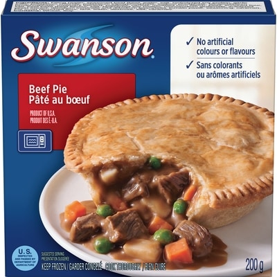 Swanson Meat Pies Beef Pie 200 g, $1.25/100g