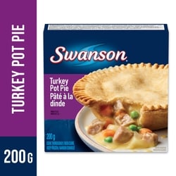 Swanson Meat Pies Pâté à la dinde 200 g, 1,25 $/100g