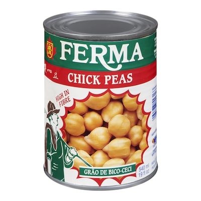 Ferma Chick Peas 540 ml, $0.33/100ml