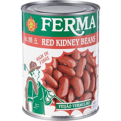 Ferma Red Kidney Beans 540 ml, $0.33/100ml