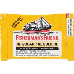 Fisherman's Friend Regular 22 ea, $0.14/1ea