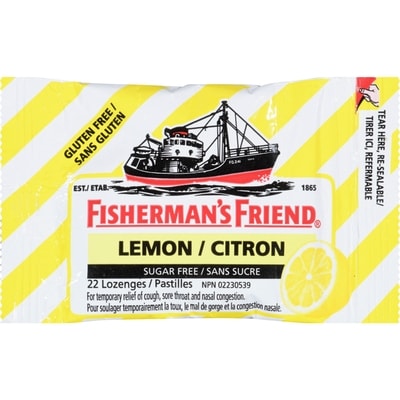 Fisherman's Friend Lemon 22 ea, $0.13/1ea