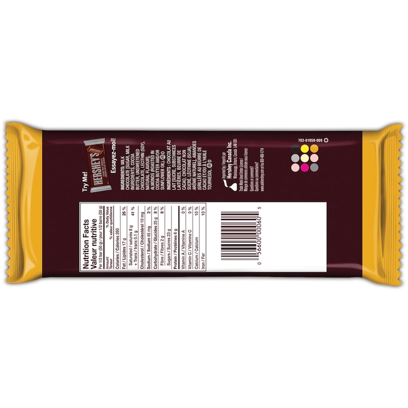 Chocolate, Milk  with Almonds