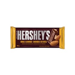 Hershey’s Barre De Chocolat Au Lait Crémeux Format Familial Avec Amandes Entières 100 g, 2,75 $/100g