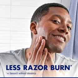Gillette Customplus Sensor2 Plus Men'S Disposable Razors, 10 Ct