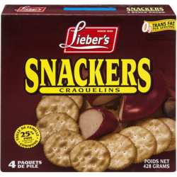 Lieber’s Craquelins Snackers 454 g, 2,42 $/100g