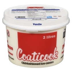 Coaticook Old-fashioned Ice Cream, Vanilla 2 l, $0.30/100ml
