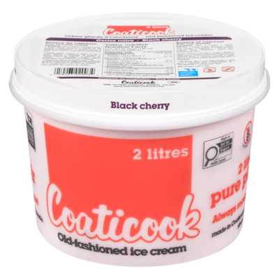 Coaticook Ice Cream Old-fashioned, Black Cherry 2 l, $0.32/100ml
