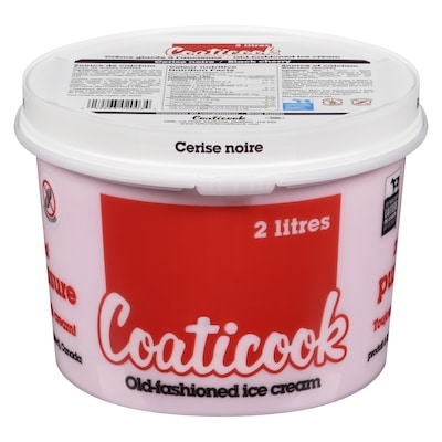 Coaticook Ice Cream Old-fashioned, Black Cherry 2 l, $0.30/100ml