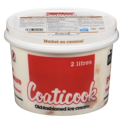 Coaticook Ice Cream Old-fashioned, Butterscotch Ripple 2 l, $0.30/100ml
