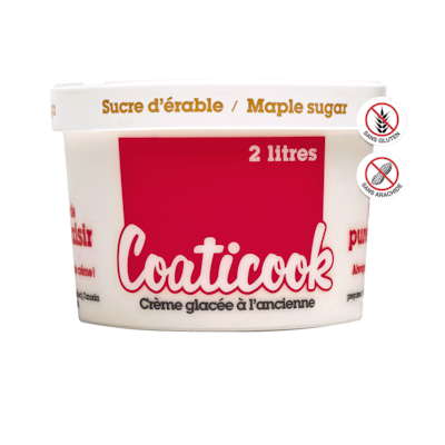Coaticook Ice Cream Old-fashioned, Maple Sugar 2 l, $0.30/100ml