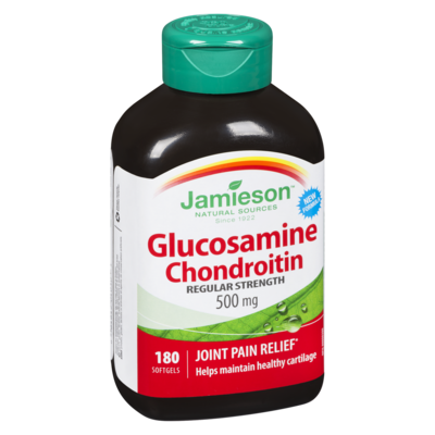 Glucosamine Chondroitin 500 mg, 180 Count