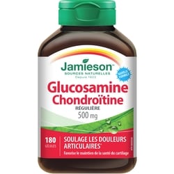 Jamieson Glucosamine Chondroitine 500 mg, 180 count 180 ea, 0,16 $/1ch