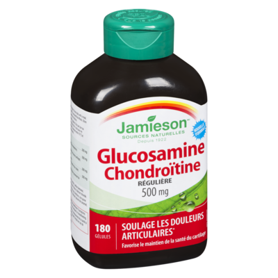 Glucosamine Chondroitine 500 mg, 180 count