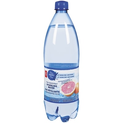 PC Blue Menu Pink Grapefruit Sparkling Water 1 l, $0.13/100ml