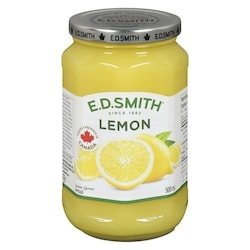 ED Smith Lemon Lovers Lemon Spread 500 ml, $1.30/100ml