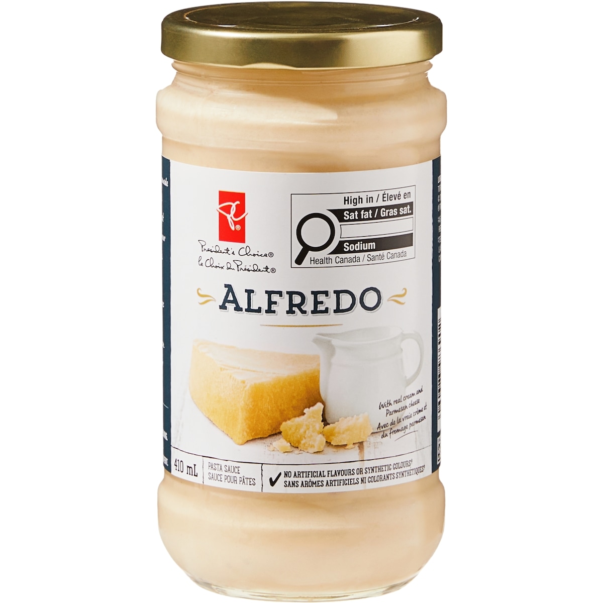 President's Choice Roasted Garlic Alfredo Pasta Sauce