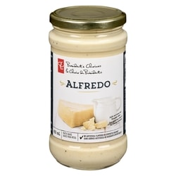le Choix du Président Sauce pour pâtes alfredo 410 ml, 0,79 $/100ml