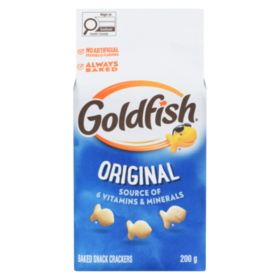 Pepperidge Farm Goldfish Original 200 g, $1.38/100g