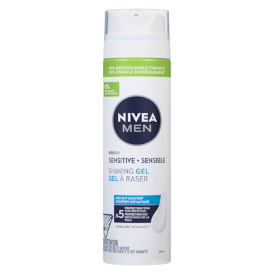 Gel raser pour peau sensible Men