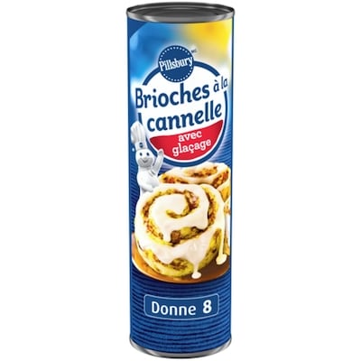 Pillsbury Brioches à la Cannelle avec glaçage, prêts à cuire 8 unités 351 g, 0,85 $/100g