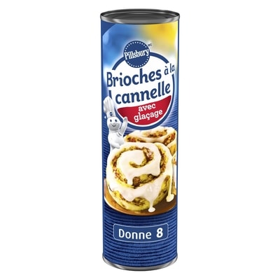 Pillsbury Brioches à la Cannelle avec glaçage, prêts à cuire 8 unités 351 g, 1,00 $/100g