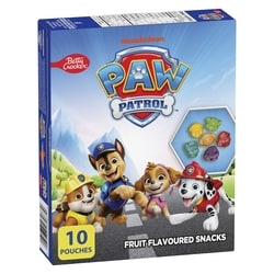 Betty Crocker Paw Patrol Special Edition Fruit Flavoured Snacks 226 g, $1.33/100g