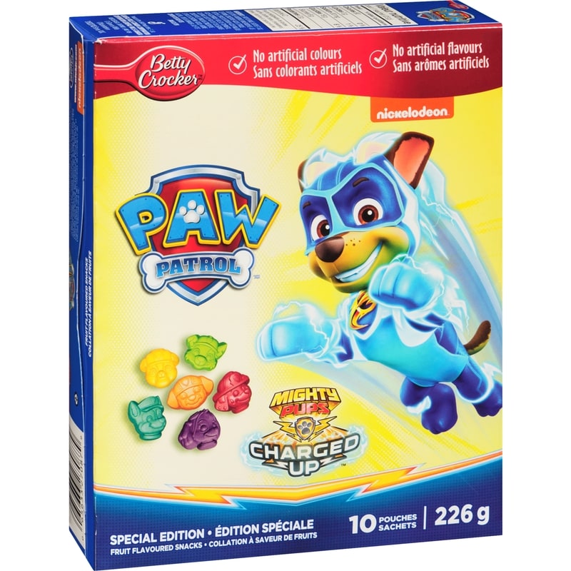 Paw Patrol Special Edition Fruit Flavoured Snacks