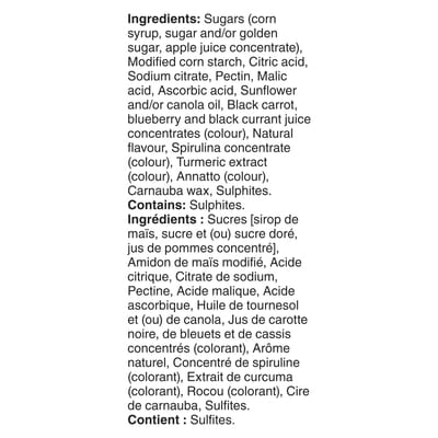 Collation à saveur de fruits Paw patrol Édition spéciale