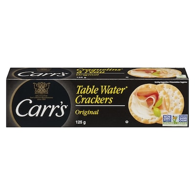 Carr's Table Water Crackers 125 g, $3.19/100g