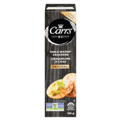 Carr’s Craquelins Table Water 125 g, 3,59 $/100g