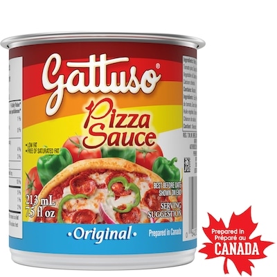 Gattuso Regular Pizza Sauce 213 ml, $1.64/100ml