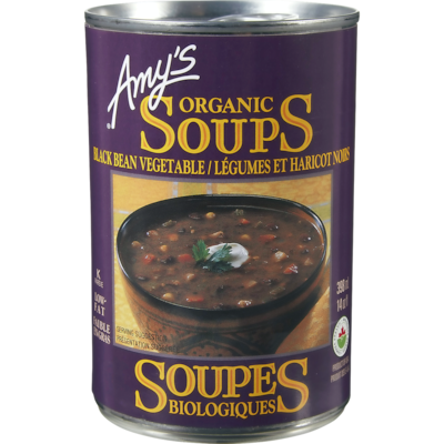Amys Organic Soup, Black Bean Vegetable 398 ml, $1.38/100ml