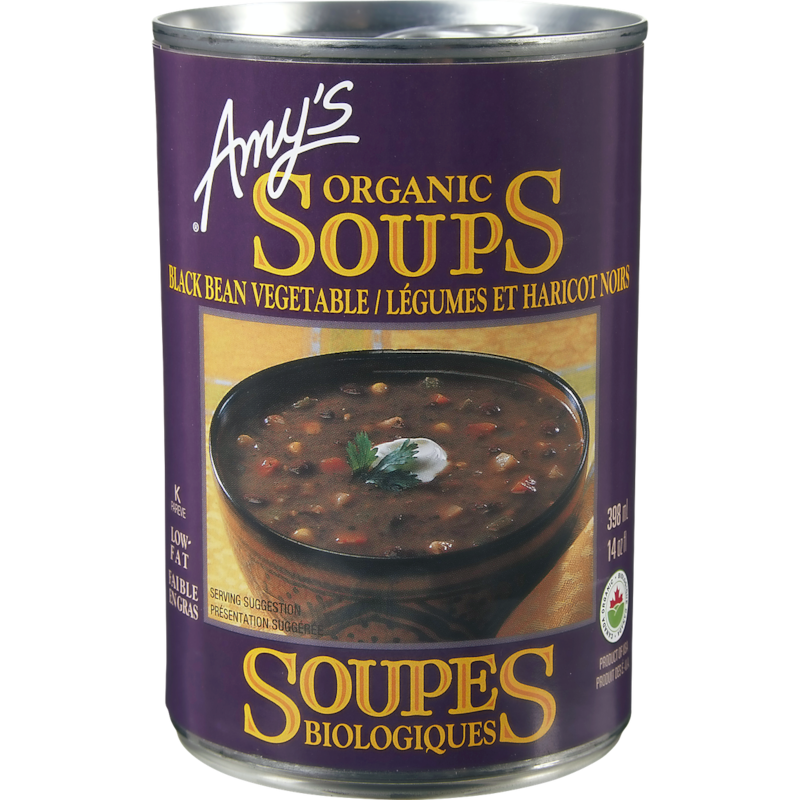 Organic Soup, Black Bean Vegetable