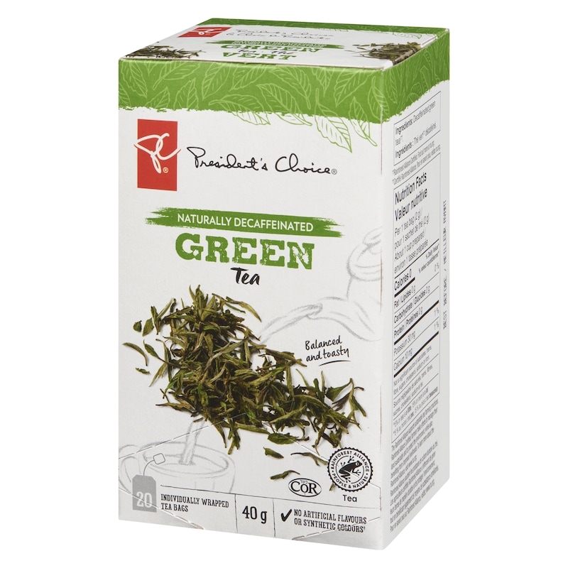 Naturally Decaffeinated Green Tea
