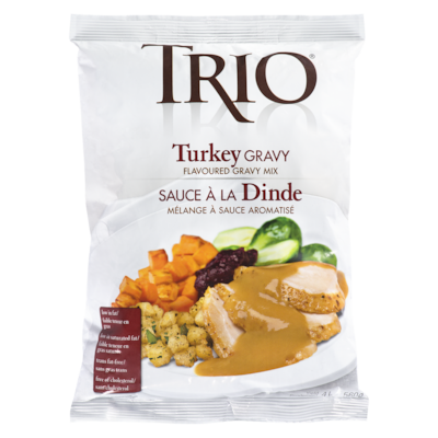 Trio Turkey Gravy Mix     560 g, $1.96/100g
