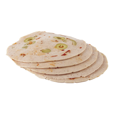 Brandt Pain de viande olives et piments (tranché mince) 31,90 $/1kg 14,47 $/1lb